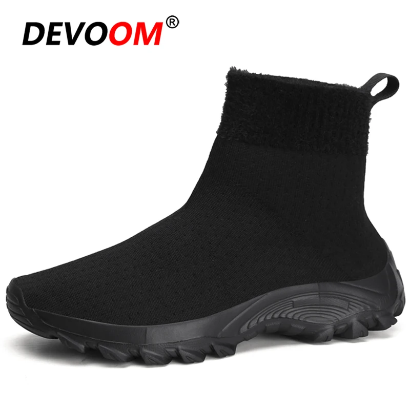 Женские кроссовки с высоким верхом зимние дышащие для бега и занятий спортом 2020 |