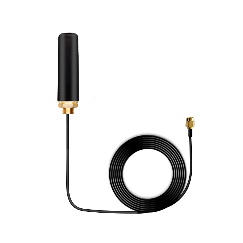 

Outdoor waterproof 2.4G WIFI antenna 2.4GHz external cabinet charging pile DTU smart terminal antenna SMA male RG174 3m cable