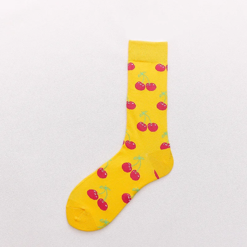 Скейтборд Chaussette Homme, Модные цветные женские носки с язычком, в европейском и американском стиле, в стиле хип-хоп, забавные носки Meias, Size36-42 - Цвет: 8