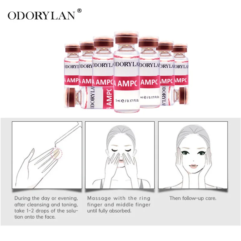

5ml BB Mesotherapy HA Collagen Hyaluronic Acid BB Cream Glow Skin Whiten Serum Meso Ampoule Cross-linked for Microneedle Meso