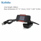 Веб-камера KEBIDU с USB, HD-камера, веб-камера с микрофоном, 1080P, 720P для компьютера, ноутбука, веб-камера, веб-камера с Usb