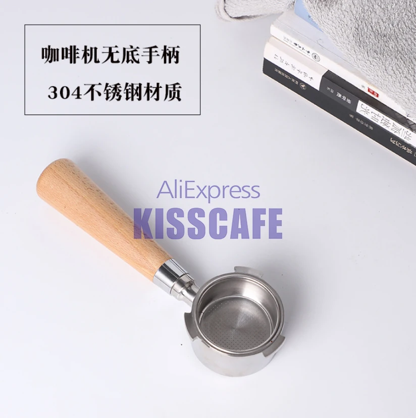 Эспрессо машина портафильтр для DeLonghi EC680 EC685 нержавеющая сталь кофе машина бездонный фильтр Держатель Бариста инструмент