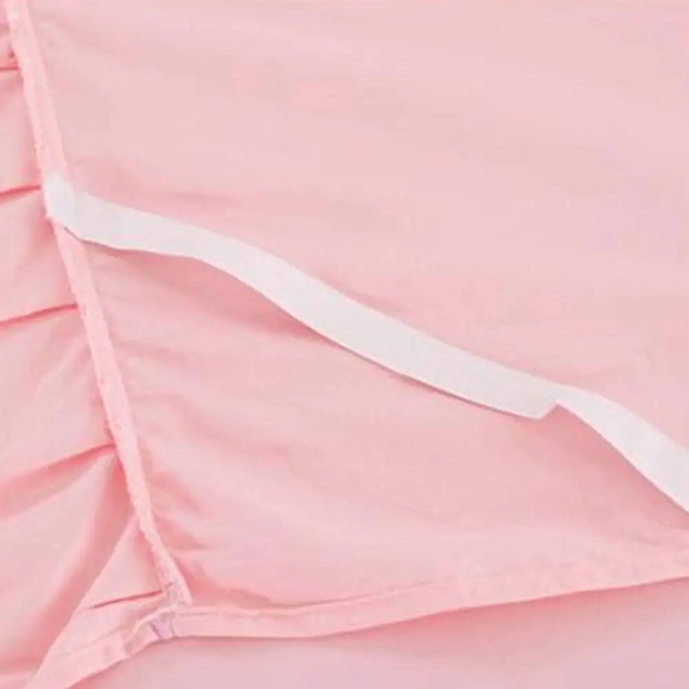 DS Стиль s принцесса стиль Плиссированное хлопковое покрывало простой сплошной