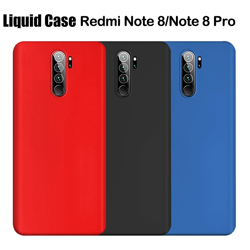 Чехол для Xiaomi Redmi Note 8 Note/8 Pro силиконовый мягкий чехол 8pro задняя крышка из