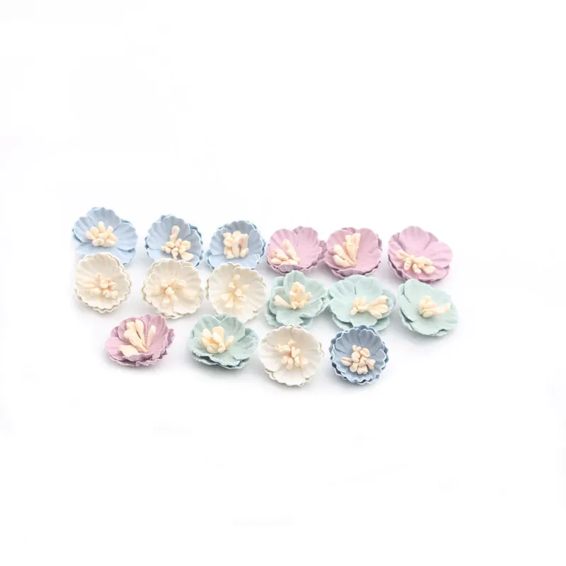 

Savica 10pcs Artificial Fabrics Flowers Head For Wedding Headdress Home Decor DIY Scrapbooking Crafts Flores Accessories LX391