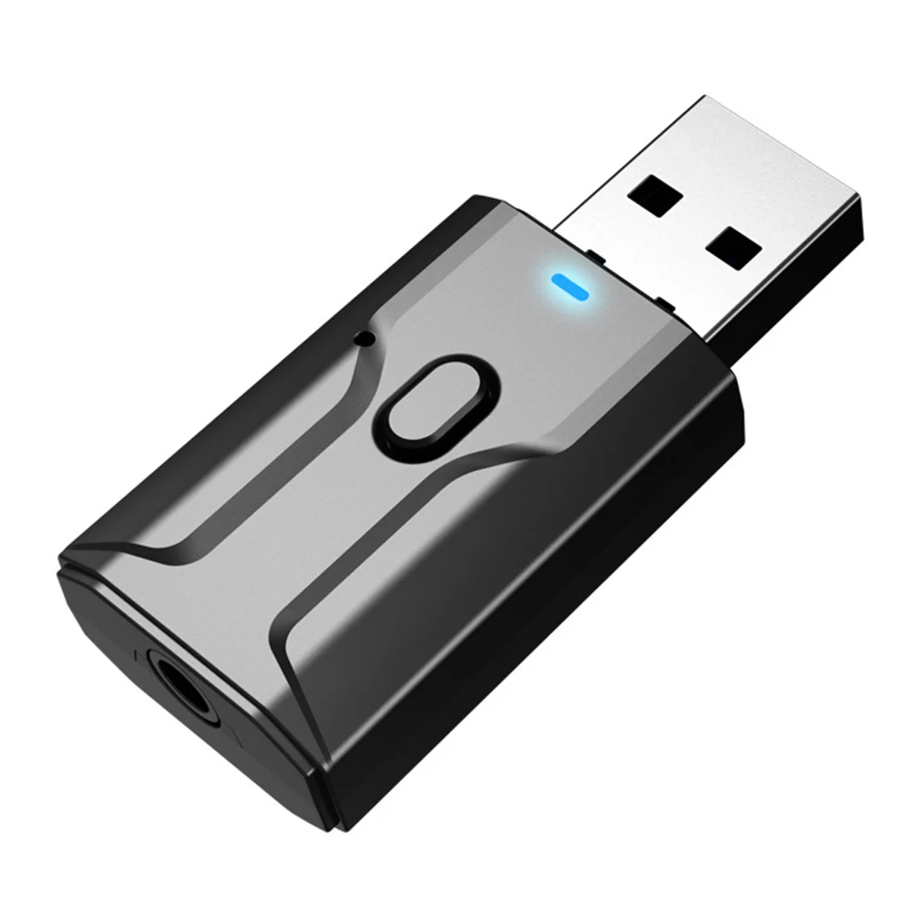

USB-адаптер 5.0 беспроводной 2 в 1 с разъемом 3,5 мм