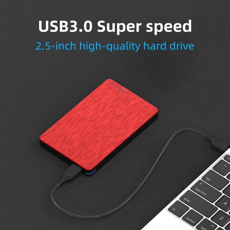 Внешний жесткий диск Blueendless 2021 металлический 2 5 дюйма + АБС-пластик Sata на USB 1 ТБ для