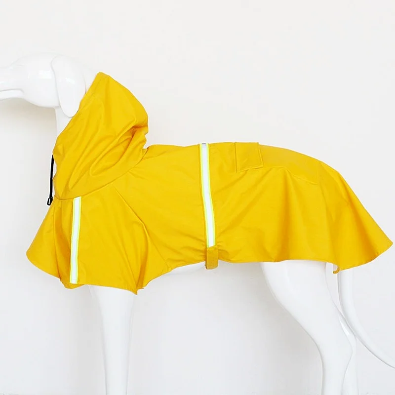 

S-5XL Pet Small Dog Raincoat Reflective Small Large Dog Raincoat Waterproof Jacket Fashion Outdoor Breathable Puppy Clothes