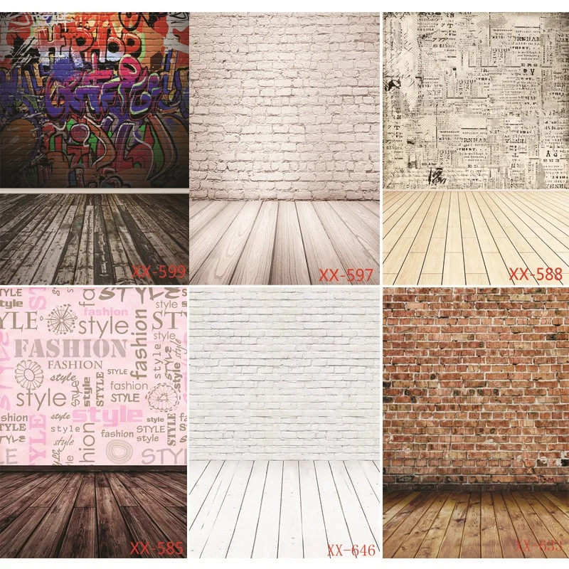 

ZHISUXI Vinyl Custom Photography Backdrops Prop Wall and floor Photography Background #21174