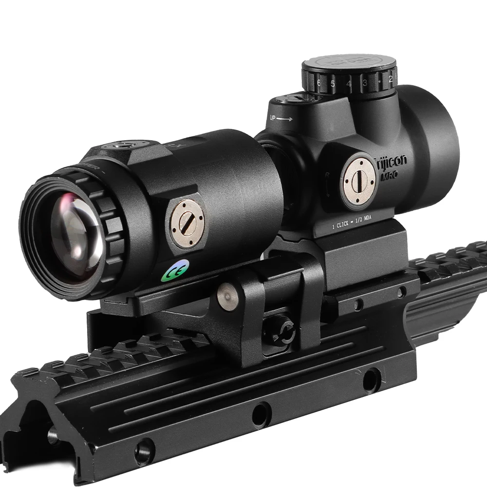 Trijicon MRO Тактический HD Стиль 1x25 Red Dot Sithg Дисплей зеркало и быстросъемные