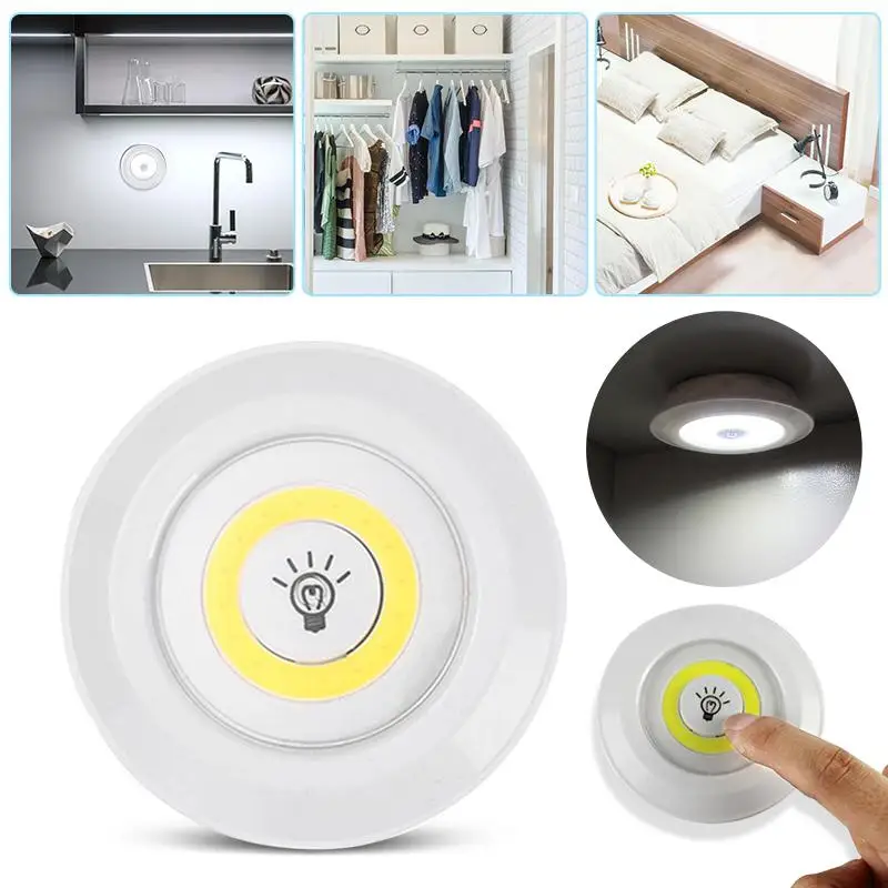 HobbyLane COB Dimmable Светодиодный светильник с сенсорным управлением Ночной для шкафа