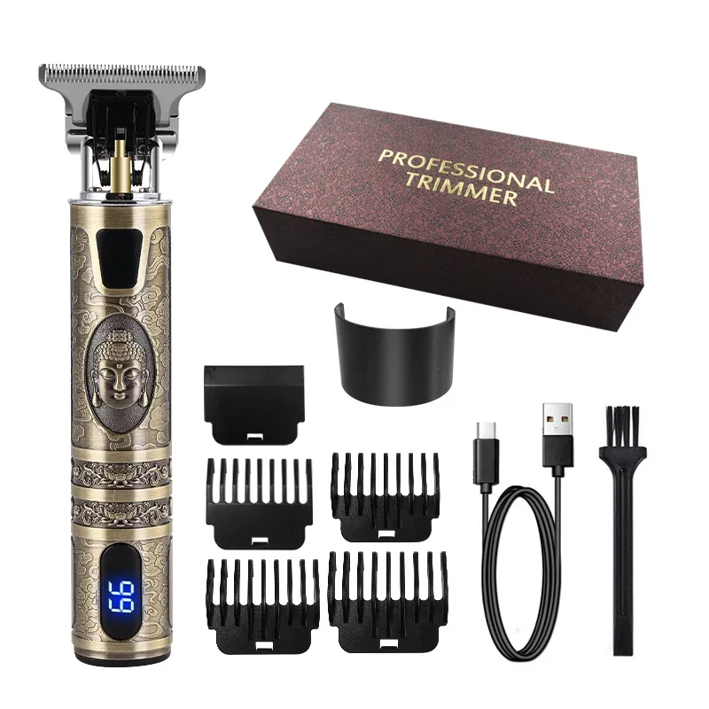 

2021 электромашинка для стрижки волос, триммер для волос для Для мужчин Перезаряжаемые электробритва борода парикмахера, машинка для стрижки...