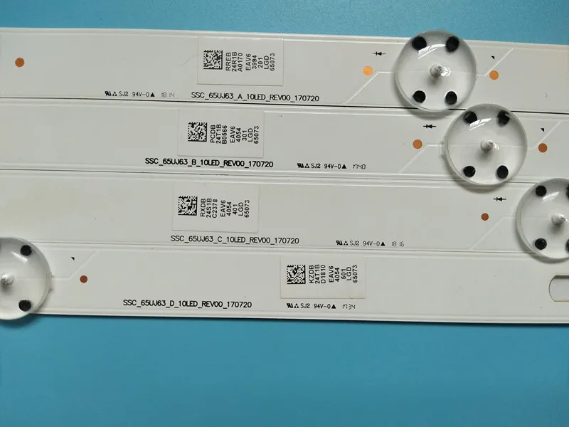 Новая 12 шт./компл. светодиодный полоса подсветки для LG 65UJ6300 65UJ630V Innotek 17Y 65inch_A