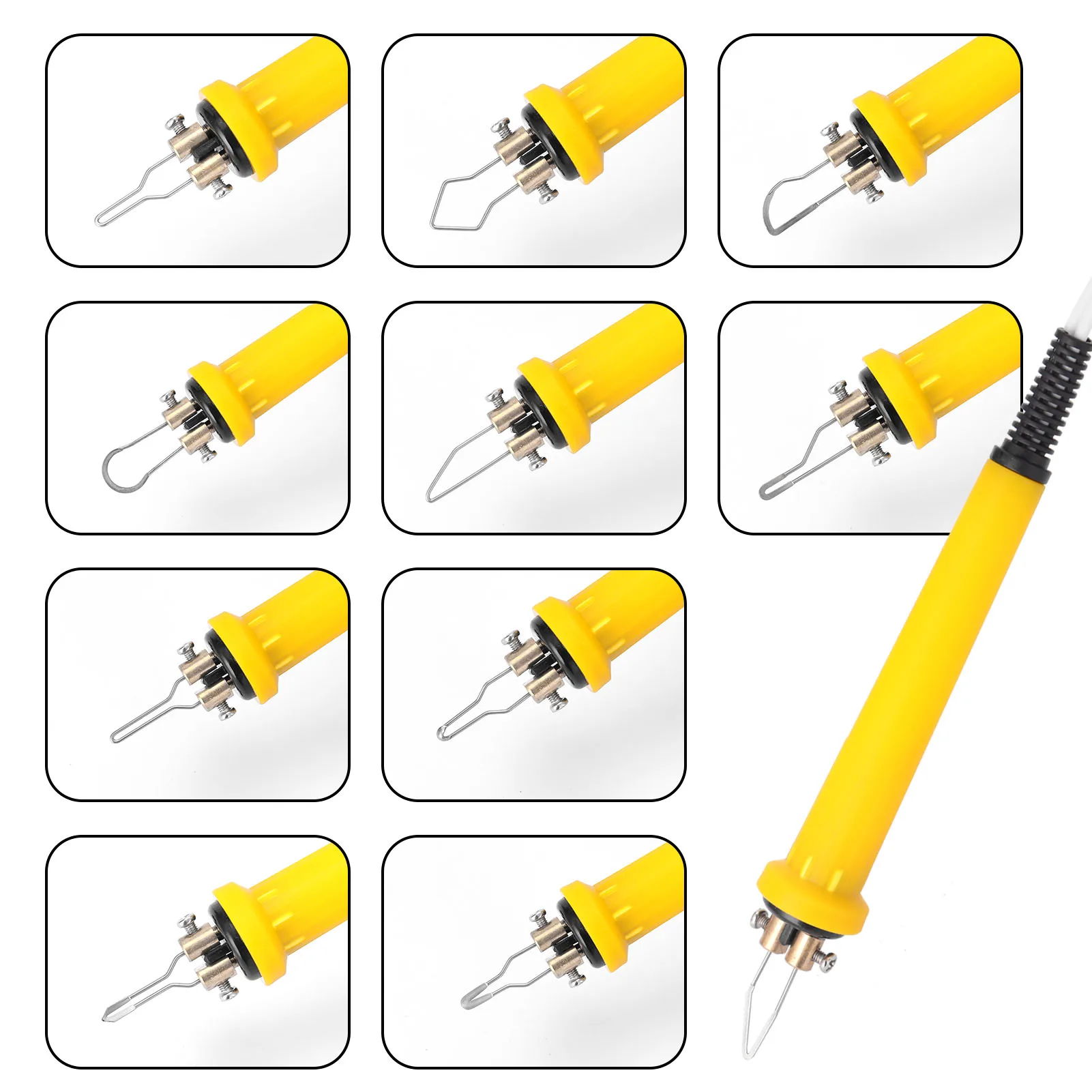 

LH45-SA1 Multifunctional Digital Electric Gourd Wooden Pyrography Machine with 20pcs Heating Pen Heads