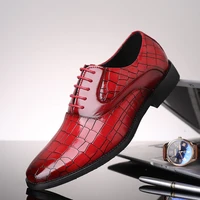new high end private custom made leather shoes mens brock british casual shoes business suits to increase the size of shoes