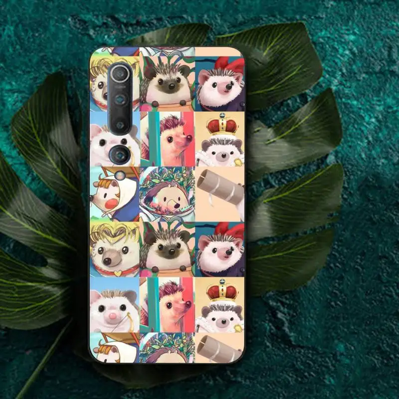 LVTLV Kawaii Hedgehog Phone случай для RedMi Примечание 4 5 7 8 9 pro 8T 5A 4X Case | Мобильные телефоны и