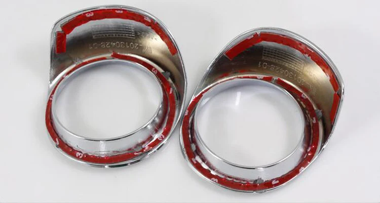 ABS хромированная крышка задних противотуманных фар Накладка теней 4 шт./компл. для