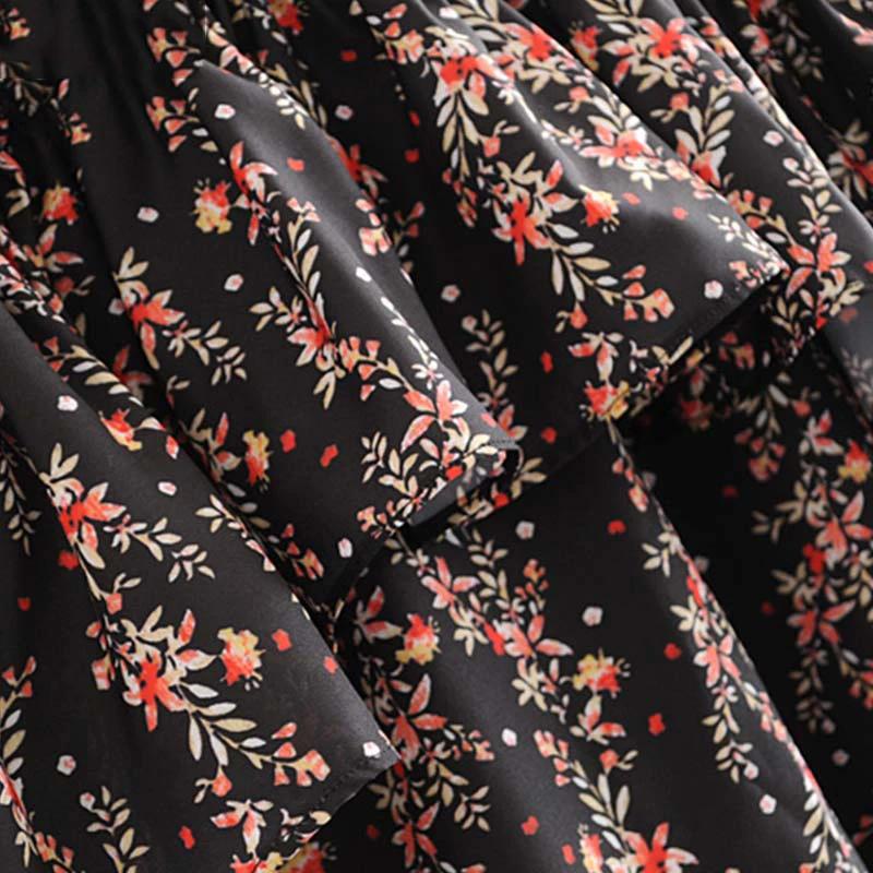 Элегантное Плиссированное Женское зимнее длинное платье с круглым вырезом и