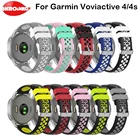 Сменный ремешок для наручных часов Garmin Vivoactive 4S, силиконовый браслет для умных часов Garmin Vivoactive 44S, 18 мм 22 мм