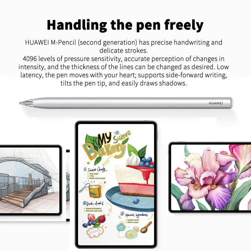 Стилус HUAWEI M-Pencil (2-е поколение) версии 2021 для MatePad Pro 12 6 емкостная ручка 10 8 стилус с