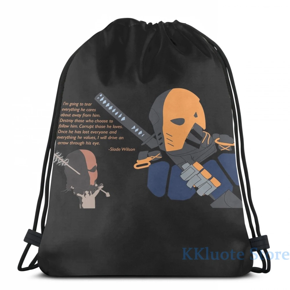 Забавный рюкзак с графическим принтом Deathstroke(3) USB-зарядкой для мужчин школьные