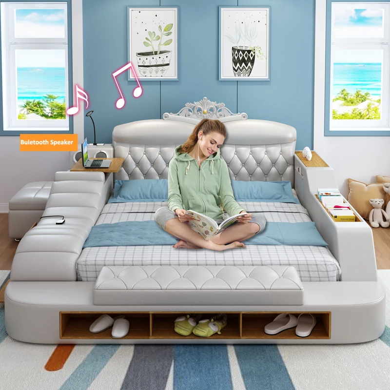 Сделано в Китае Foshan Современная электрическая массажная кровать большого