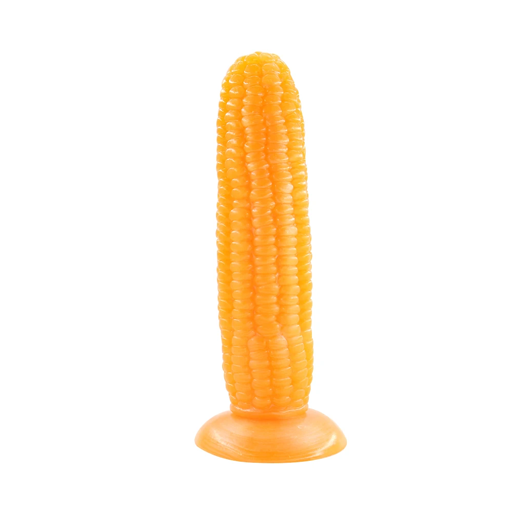 

EXVOID Corn Shape Realistic Dildo Sex Toys for Woman Silicone Artificial Cock Cucumber Suction Cup Banana Penis No Vibrator