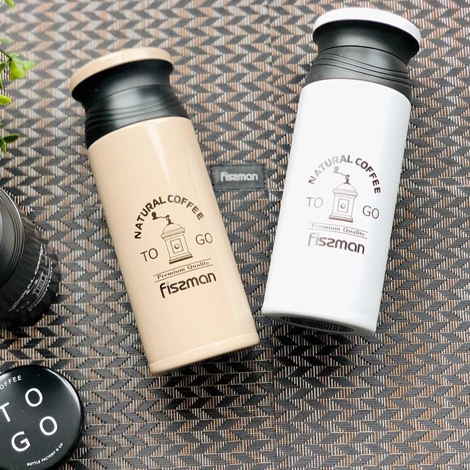 Фиссман 500 мл вакуумная бутылка с двойными стенками из нержавеющей стали Термос