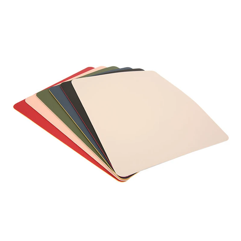 

Double-sided Universele Anti-Slip Mat Mouse Pad For Laptop Pc Lederen Gaming Muizen Mat Nieuwe Bureau Kussen Mode Comfortabele