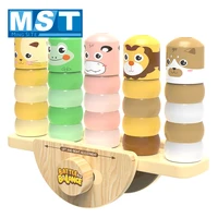 parent child interact match game balancing animal educational learning toys battle for balance kids gifts