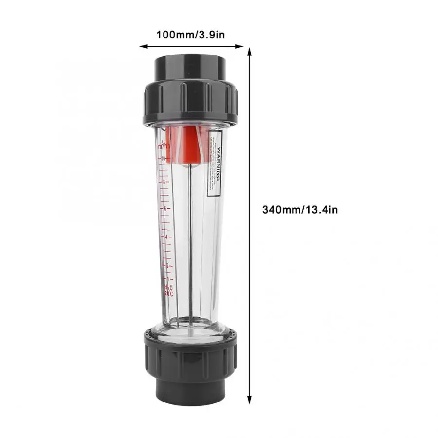 LZS-15D Flow Meter 1-10m3/H Plastic Tube Liquid Water Rotameter Measuring Instruments Testing | Инструменты