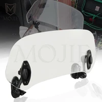 motorcycle windshield extension spoiler windscreen air deflector for honda shadow 1100 400 600 700 750 800 vt125 st1100 rvf750r