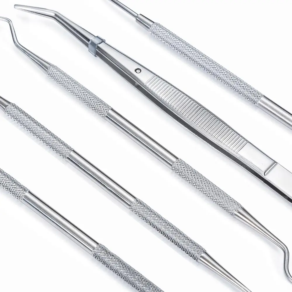 Профессиональные инструменты для чистки зубов 5 шт./компл. наборы ухода за зубами