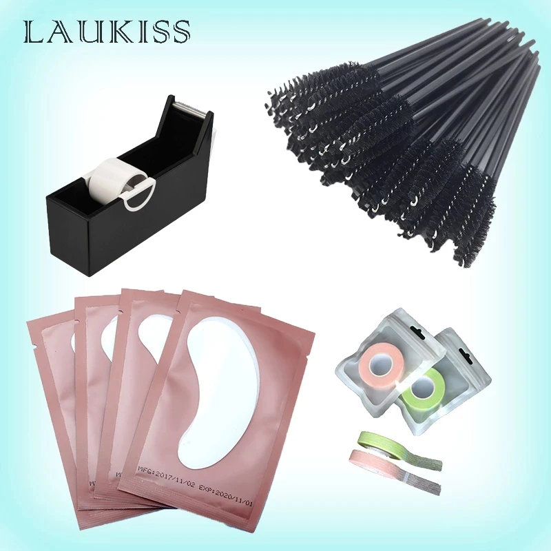 Fastshipping подушечки для ресниц патчи наращивания одноразовые кисти бровей клейкая