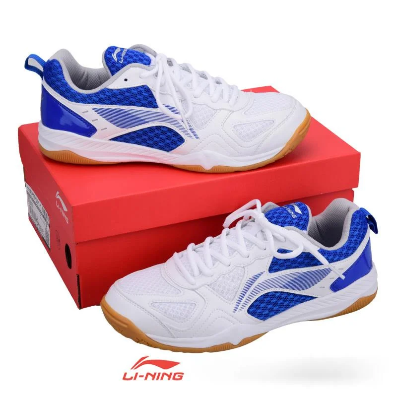 Обувь для настольного тенниса из натуральной LI-NING дышащие кроссовки с подушкой