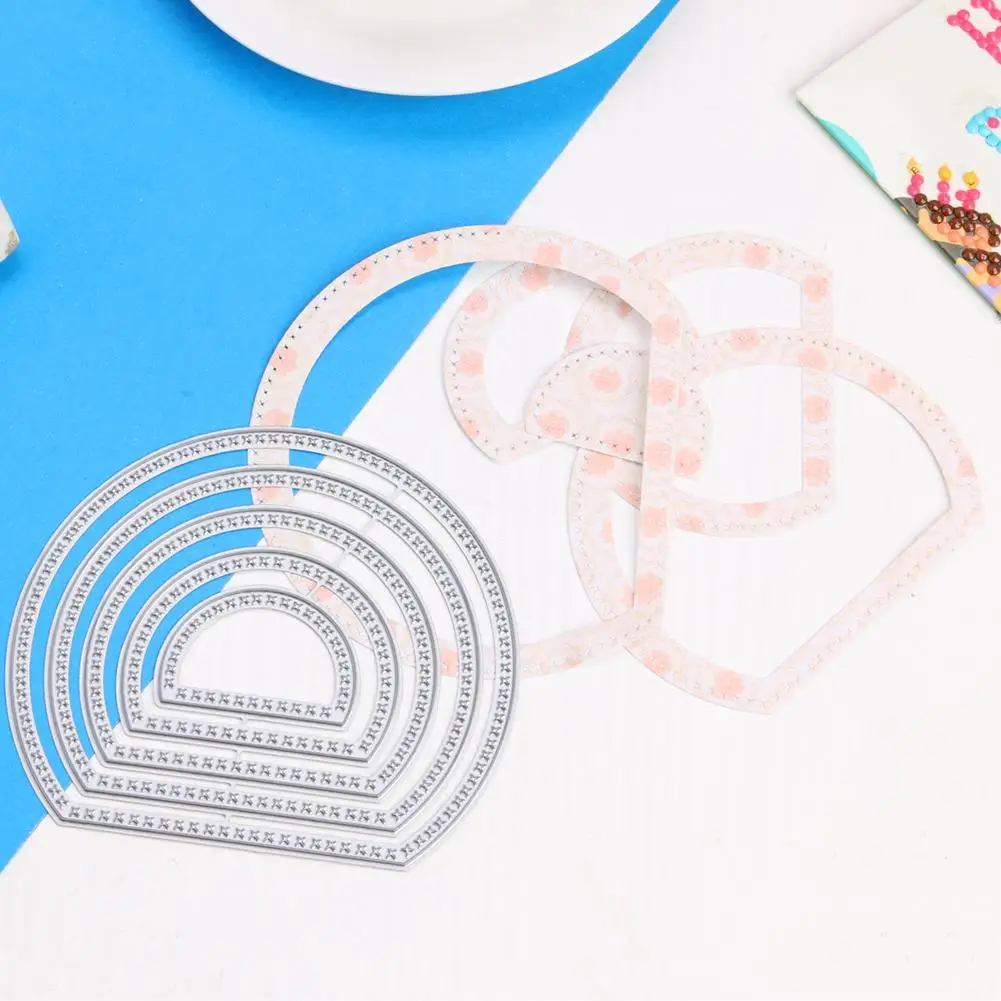 Форма для квадратных открыток с изгибом металлические изделия рукоделия