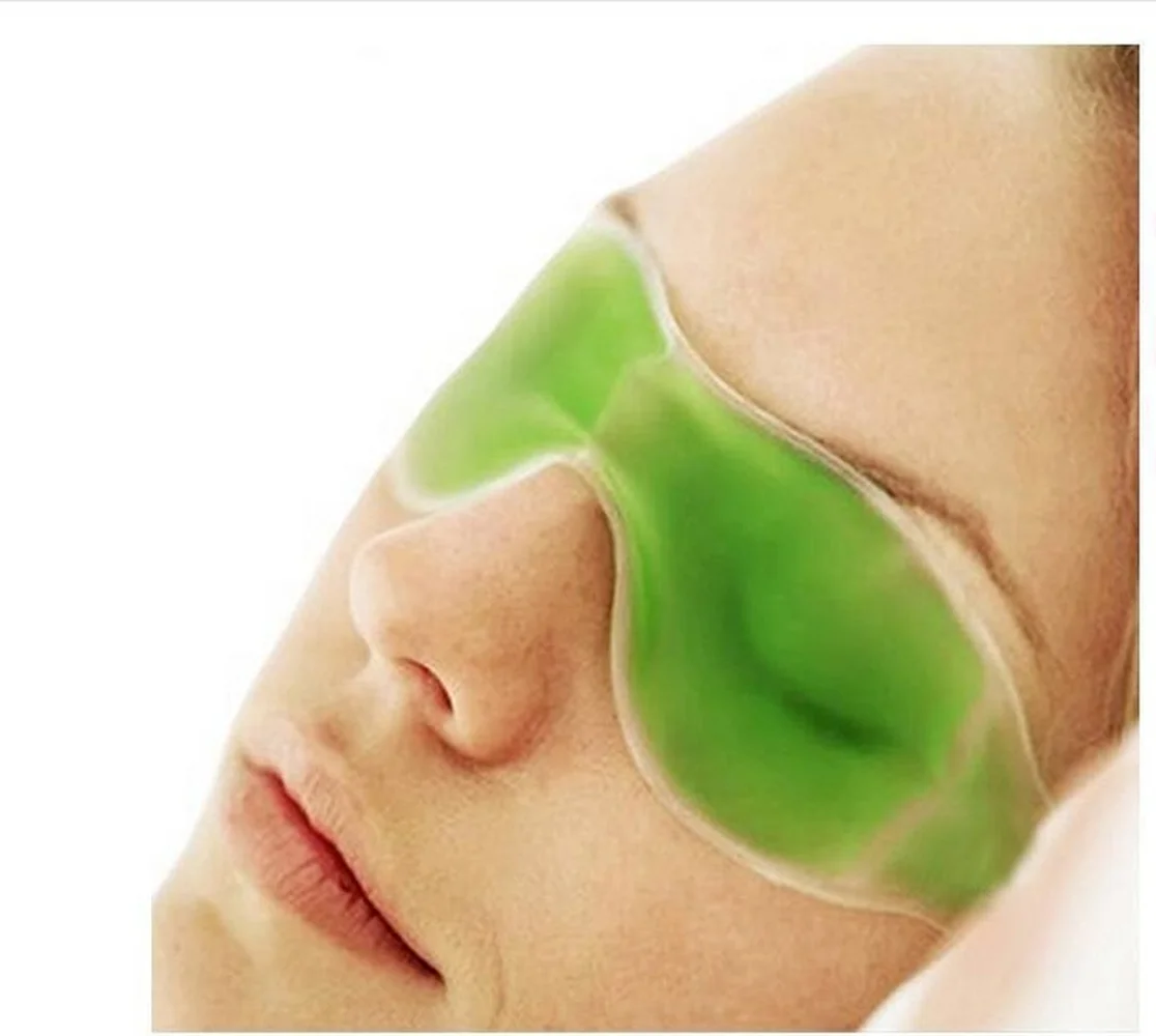 

Sleep Masks Summer Cool Ice Goggles Eye Mask Sleep Headache Relief Eye Fatigue Dark Circles Remove Gel Ice Pack Ice Goggles