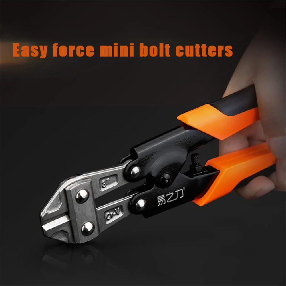 

8 inch Wire Plier Manual Alloy Steel Bolts Cutter Bolts Wire Clamp Cutting Wire Plier Rope Cutters Durable Powerful Hand Tool