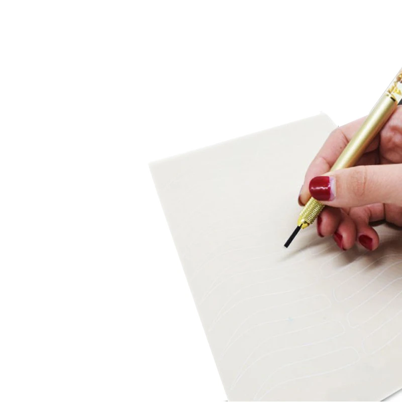 Практика микроблейдинга латекс не требует чернил искусственная кожа для бровей