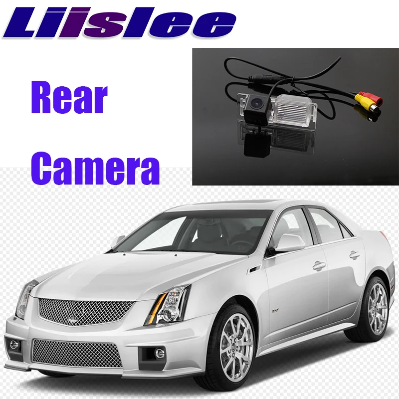 LiisLee Автомобильная камера заднего вида для Cadillac CTS SRX XTS 2008 ~ 2020 ночного видения HD