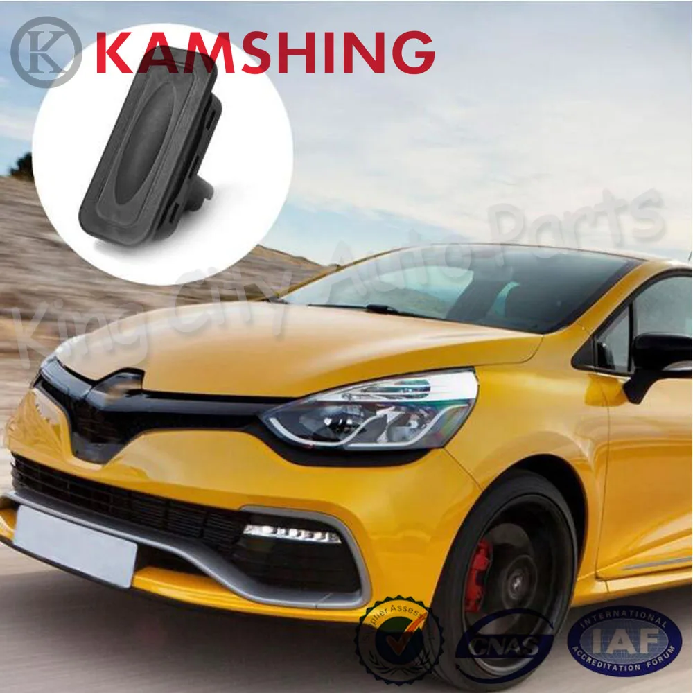 CAPQX для Renault Clio Megane Kangoo Captur черный переключатель замка заднего багажника кнопка