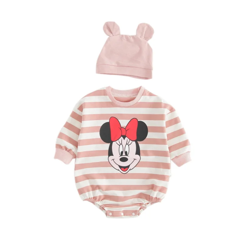 Детский комбинезон с длинным рукавом и шапкой | Детская одежда обувь