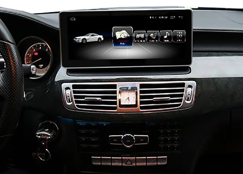 4+ 64G Android 8,1 навигационный дисплей для Mercedes Benz CLS Class W218 2011- сенсорный экран gps стерео тире мультимедийный плеер