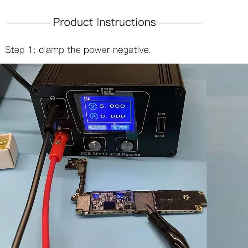 shortkiller mobile phone motherboard short circuit repair tool box circuit board burning detector i2c dl 01 short killer repair free global shipping