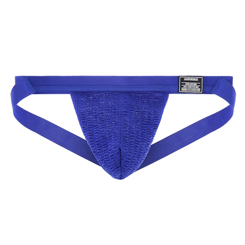 

Men Rainbow Colorful Double Thong Sexy Man Underwear Jockstrap Male Bikini G-strings Lingerie Gay Low Waist Pouch Panties T-back