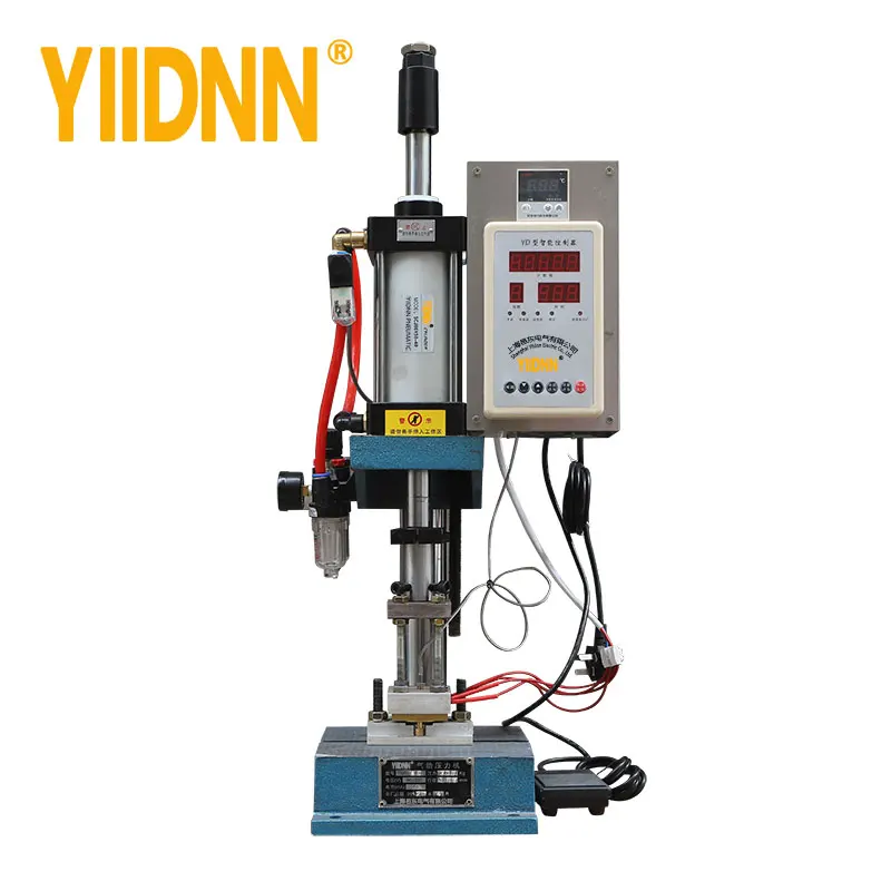 

YD-80R CE Pneumatic Tshirt printing Heat Press Machines 300KG Single Column Adjustable Force 220V/110V Punching Machine