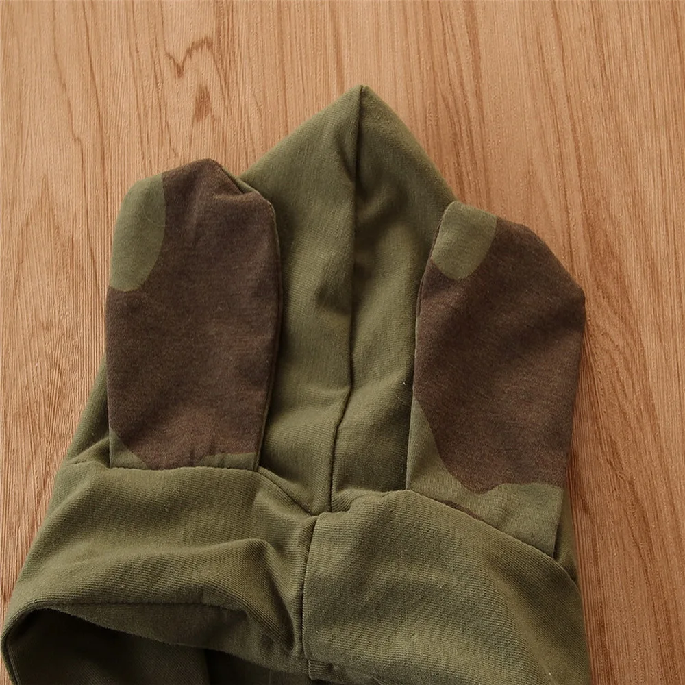 Камуфляжная одежда для маленьких мальчиков комплект из 2 предметов повседневная