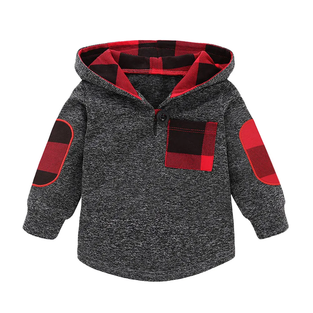 Комплект из 2 предметов для малышей детская теплая куртка пуловер с капюшоном