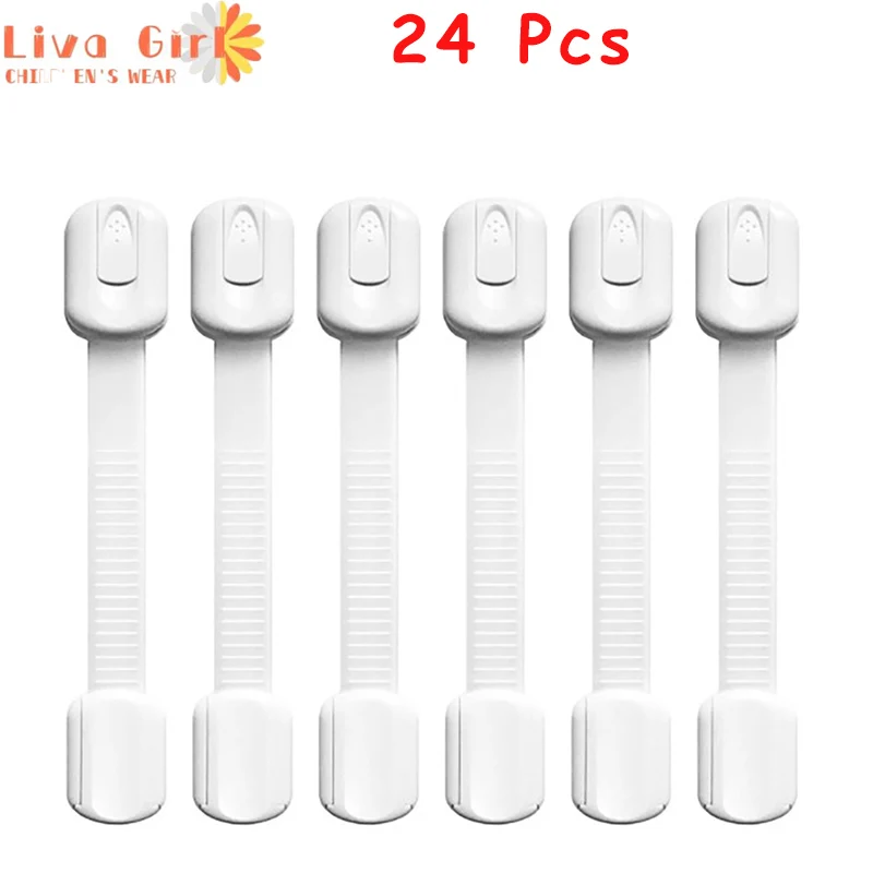 

6/8/12/24Pcs Magnetic Children Safety Drawer Lock Lookka Limiter Drawer Latch Cabinet Protection Security Invisible Child 2020