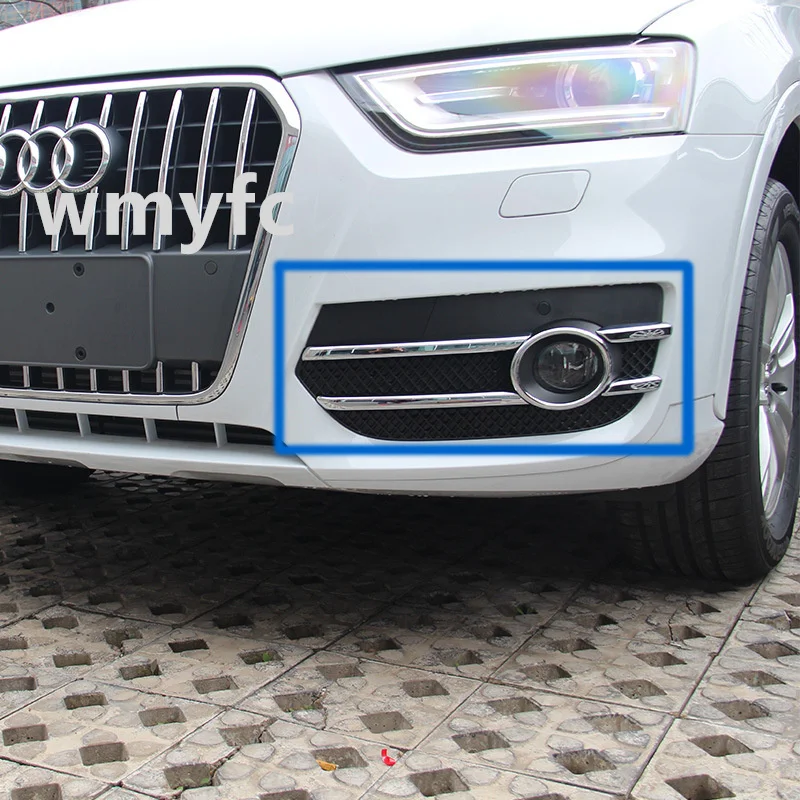 

Хромированная передняя противотуманная фара, рамка, отделка, отделка для Audi Q3 2013 2014 2015